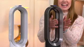 Dyson AM09 Hot & Cool Bladeless Fan & Heater with Jet Focus on QVC