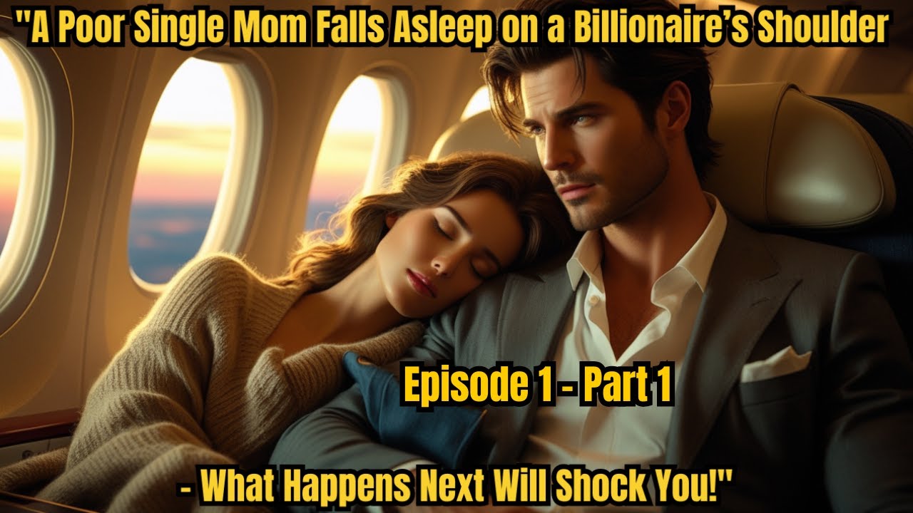 A Poor Single Mom Falls Asleep on a Billionaire’s Shoulder–What Happens Next Will Shock You-Episode1