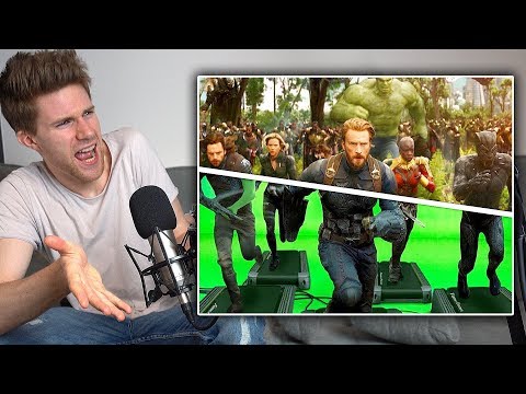 VFX-ARTIST reagiert auf die GENIALSTEN CGI-Effekte aus AVENGERS