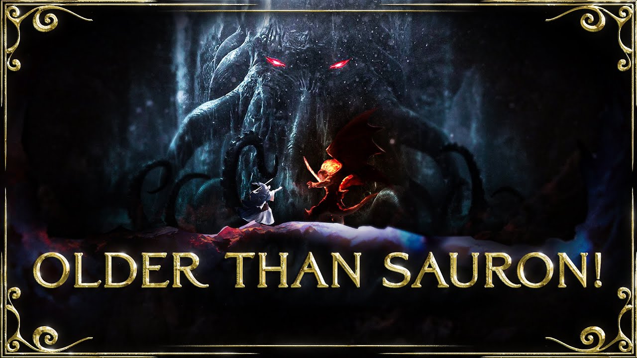 What are the Nameless Things below Moria?