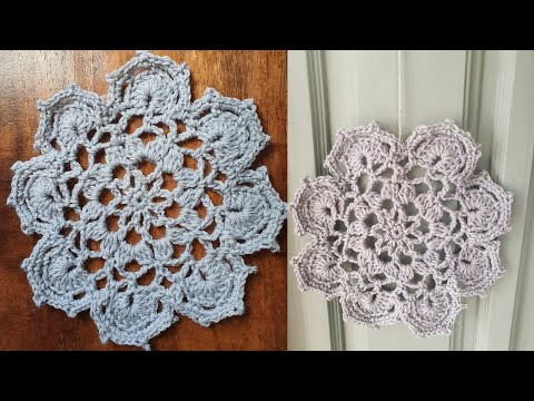 EASY CROCHET FLOWER MANDALA