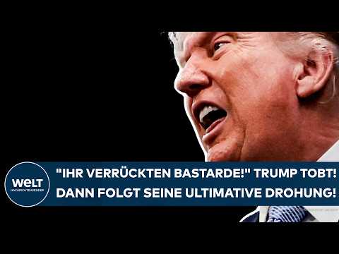 Video Thumbnail: IRAN-KRIEG: "Ihr verrückten Bastarde!" Trump tobt über Mullahs! Dann folgt seine ultimative Drohung!