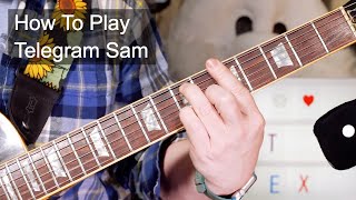 &#39;Telegram Sam&#39; T. Rex Guitar Lesson