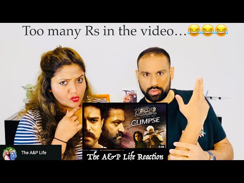 RRR Glimpse ft. NTR, Ram Charan, Ajay Devgn, Alia Bhatt | S.S. Rajamouli | The A&P Life Reaction