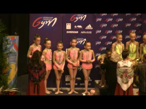 Podium 10   11 ans Championnat de France 2016 Clermont ferrand