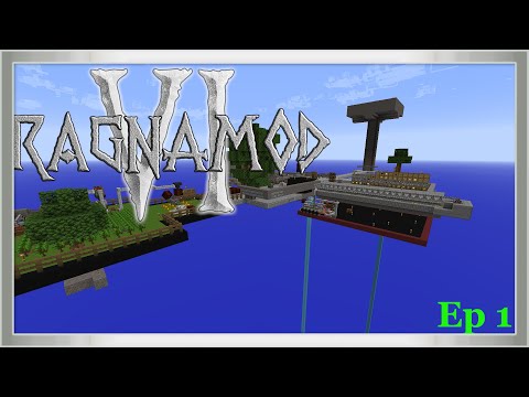 Minecraft but its modded - [Ragnamod VI 1.16.5] Day One