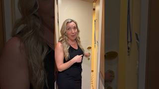 The weirdest thing we do in our cruise cabin
