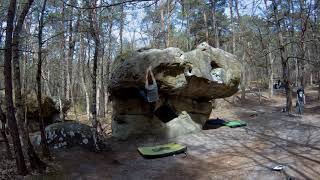 Video thumbnail de Solitaire, 5c. Fontainebleau