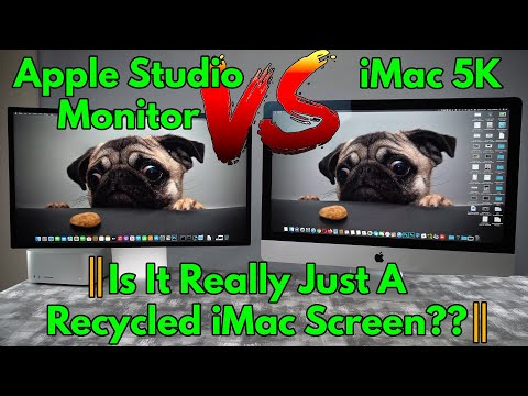 Apple Studio Monitor Vs iMac 5K Screen - Is The Studio Just A Recycled iMac Screen?