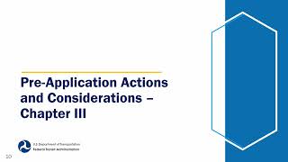 Circular 5010 Award Management Requirements Session 2: Pre-Award and Financial Management