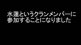 クランに参加しました。お知らせ！