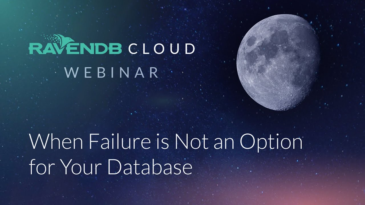 When Failure is Not an Option for Your Database