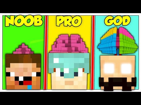 CERVELLO NOOB CONTRO PRO CONTRO GOD! - Minecraft ITA