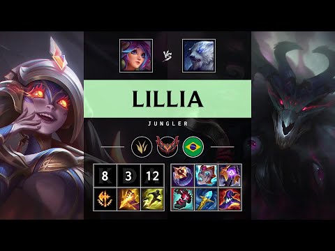 Lillia Jungle vs Volibear - BR Grandmaster Patch 25.12