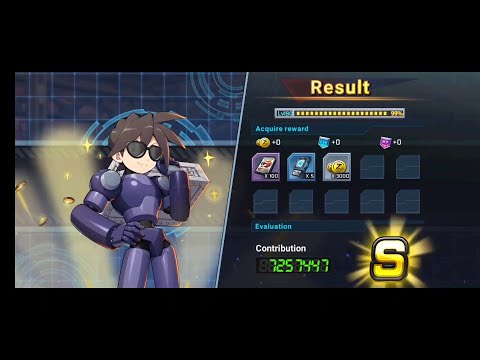 Mega Man X DiVE Guild Raid: MegaMan Volnutt Alt vs Virus Sigma