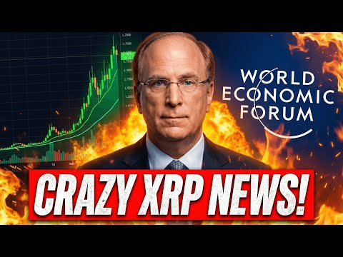 XRP VS THE GOLD & SILVER RUN - TRUMP RIPPLE & BLACKROCK AT DAVOS - CRYPTO VS BANKS WAR CONTINUES