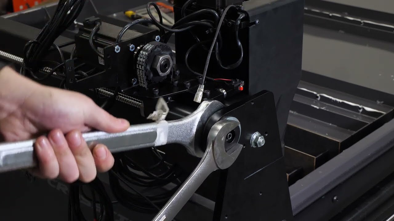 X-axis Ball Screw Alignment Tutorial - CrossFire XR CNC Plasma Table