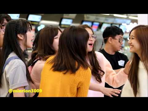 BNK48 Member take Miori to airport 06012018 Clip2