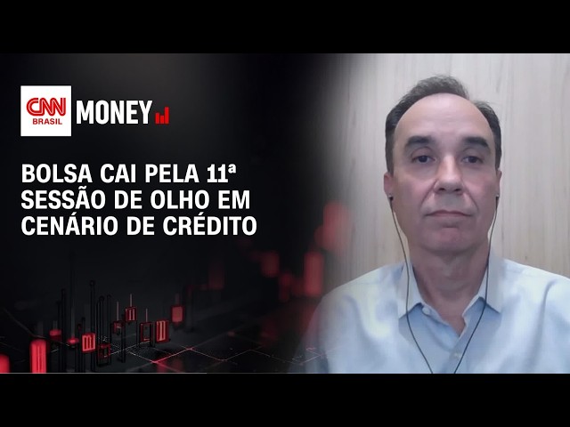 Bolsa cai pela 11ª sessão de olho em cenário de crédito | FECHAMENTO DE MERCADO