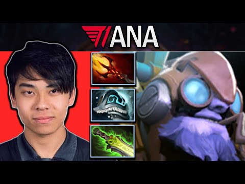 Tinker Dota 2 7.32 Gameplay T1.Ana with Shivas - Dagon - Ethereal Blade #dota2 #dota2gameplay