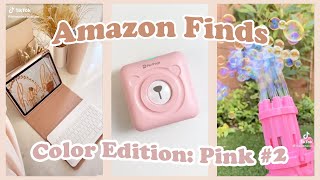 TIKTOK AMAZON MUST HAVES 🍧 Color Edition: Pink #2 (w/ links)