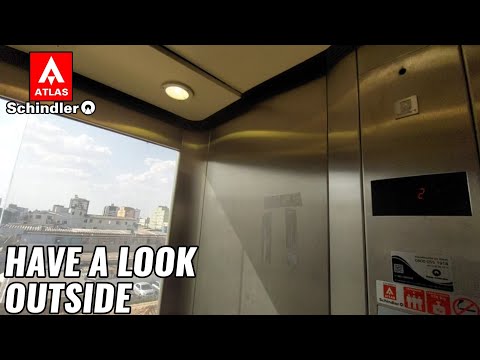 Scenic Atlas Schindler Excell Traction Elevator - SH Offices - GO, BR