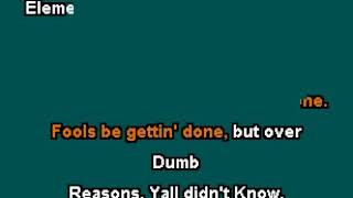 Elements That I&#39;m Among Queen Latifah Karaoke Lyrics