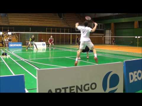 Badminton Częstochowa: K.Gajos/M.Ociepa vs W.Rudzińska/T.Matoga