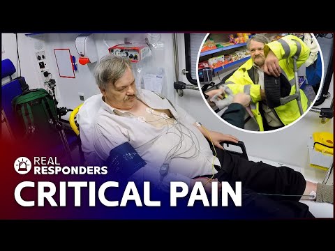 Elderly Man With Angina Has Sky-High Blood Pressure | Inside The Ambulance | Real Responders