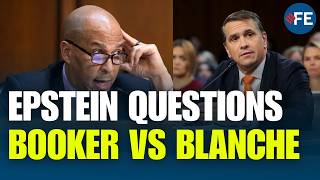 Cory Booker Blasts Todd Blanche Over Trump, Epstein And DOJ In Fiery Speech