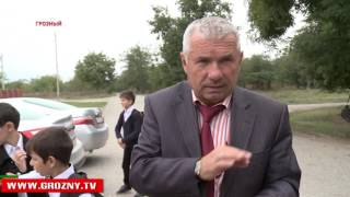 Мэрия Грозного решит проблему безопасности учащихся на проезжей части перед школой №6 поселка Кирова
