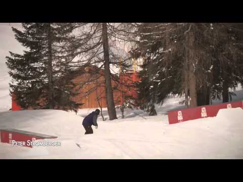 Snowpark Alta Badia: Full throttle Snowboard Shred - 16/02/2013