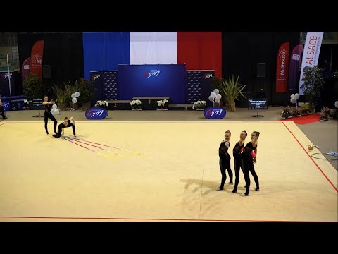 GRS PARIS CENTRE - EQUIPE NATIONALE 1 - 4ème - ELISA - MAYA - MAËLENN - ROXANE - ALEKSANDRA - MAËLYS