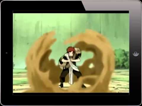 Sasuke vs Gaara   Full Fight   English Subbed