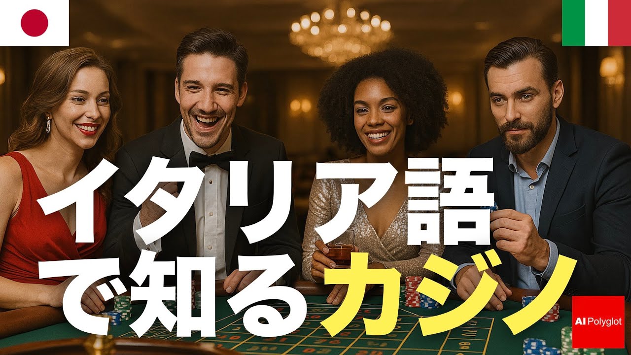 イタリア語で知るカジノ | 聞き流し | 第二外国語 | 音声学習 | リスニング練習