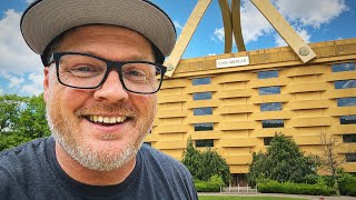 Visiting The World’s Largest Basket At The Longaberger Headquarters In Newark Ohio | retroreststop