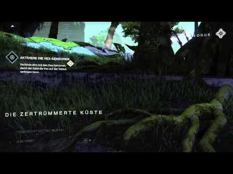 Destiny Gameplay with titan on Venus. Next Gen HD. german Deutsch