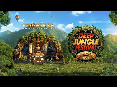 Deep Jungle Festival Sri Lanka 2026 | Official Trailer