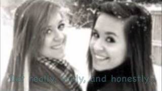 Megan & Liz "Homerun" lyrics (Studio Version)