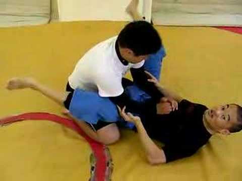 ガード下からアームドラッグしてバックへの移行(2007-12-29)