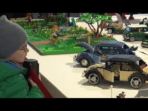 Lego-Ausstellung „Floating Bricks“ in Hamburg