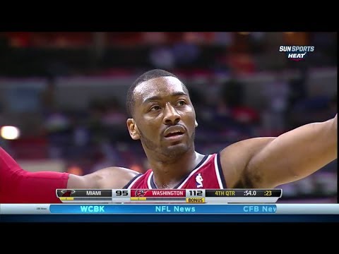 2014.01.15 - John Wall Full Highlights vs Heat - 25 Pts, 9 Assists, Burial Time!
