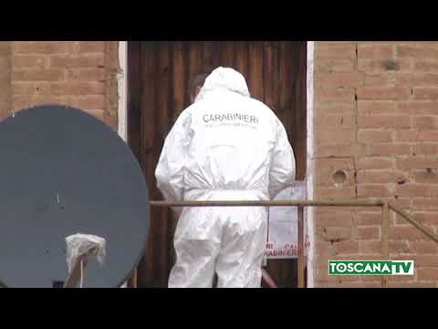 2019-01-21 ASCIANO - I RIS AL LAVORO NELLA CASA DEL'ORRORE