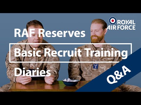 RAF Basic Recruit Training Course: Your Questions, Answered (Q&A)