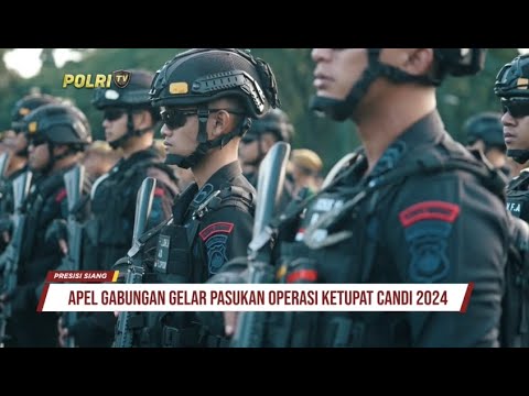 POLDA JATENG GELAR APEL GELAR PASUKAN OPS KETUPAT CANDI