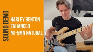 Video thumbnail for Harley Benton Enhanced MJ-5MN - Sound Demo (no talking) by Bass Bonedo