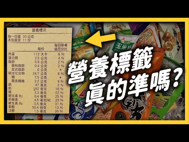 「零卡」不等於沒熱量？！食品營養標籤的內容是怎麼來的？真的可信嗎？｜志祺七七