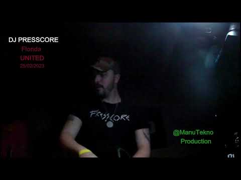 Dj PRESSCORE al @discoteca_florida  il 25/02/2023 UNITED.