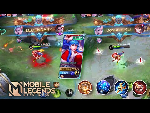 Lightning... Strike!! Eudora Full HP Delete Combo!!! Top Build Eudora 2021 - Mobile Legends