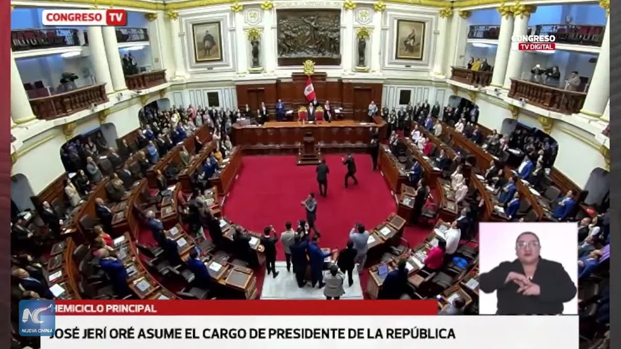 Congreso de Perú aprueba destituir al presidente José Jerí